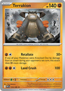 Terrakion - 054/086 - White Flare - Holo - Card Cavern