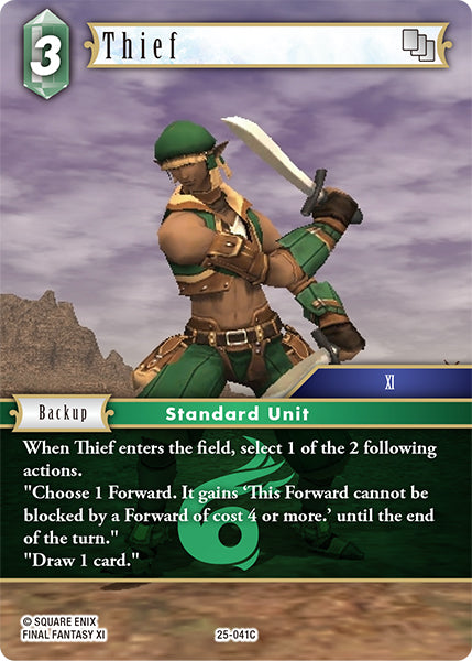 Thief - 25-041C - Tears of the Planet - Card Cavern