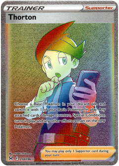 Thorton Hyper Rare - 210/196 - Lost Origin - Holo - Card Cavern