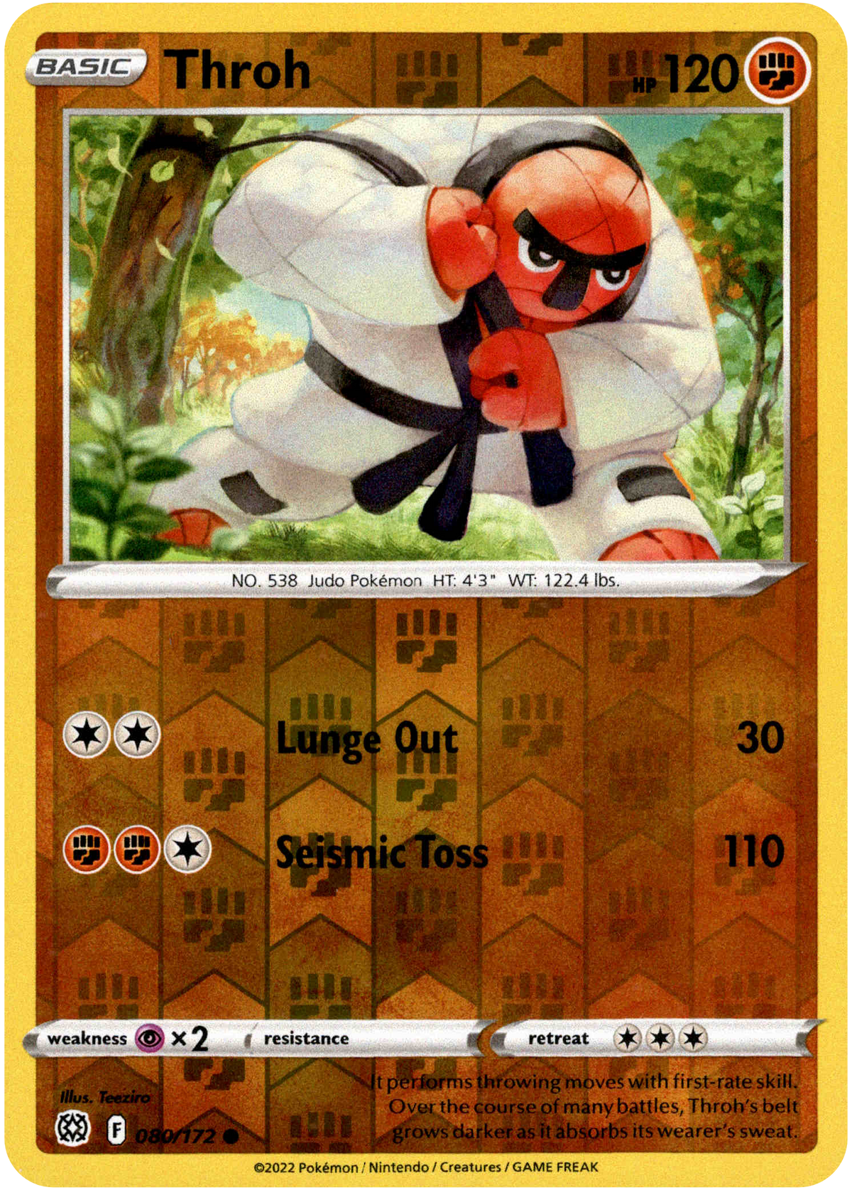 Throh - 080/172 - Brilliant Stars - Reverse Holo - Card Cavern