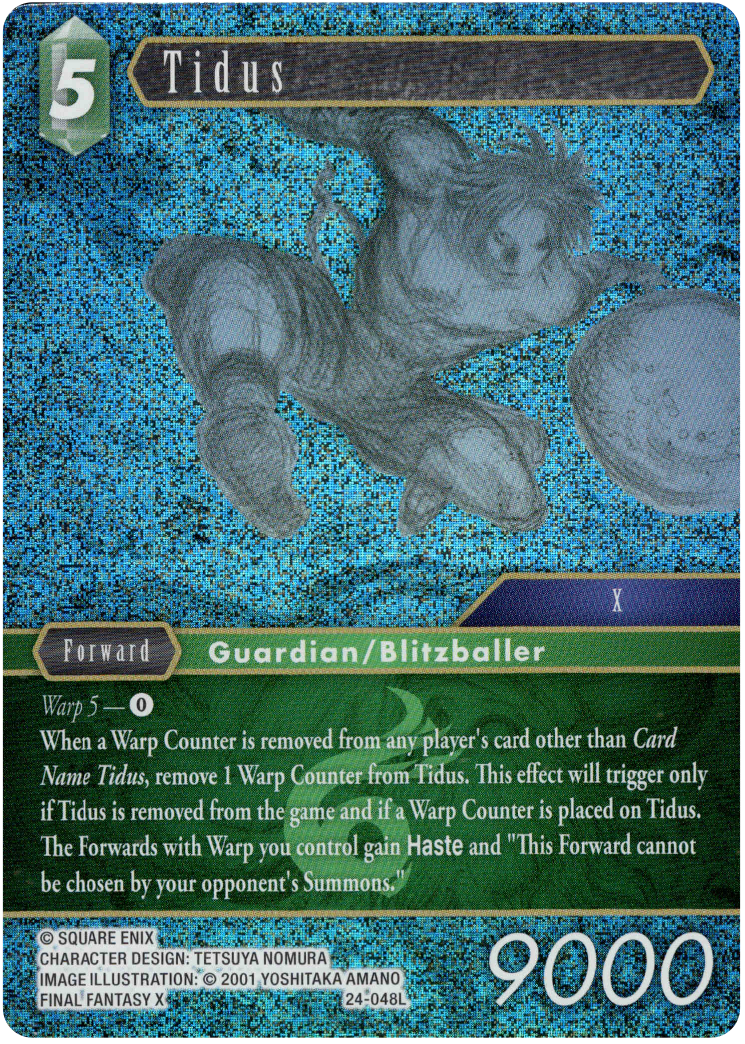 Tidus - 24-048L - Hidden Legends - Foil - Card Cavern