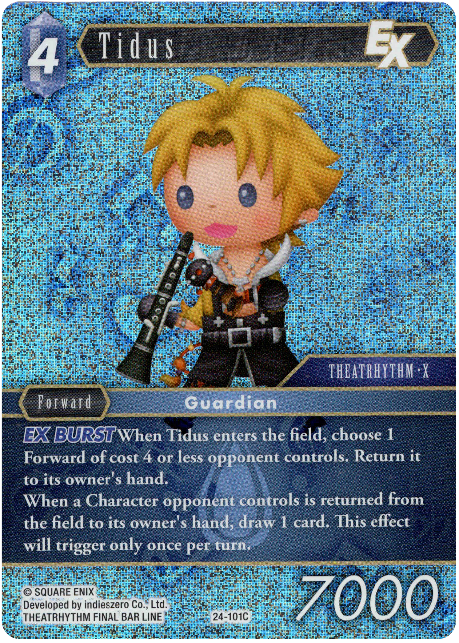 Tidus - 24-101C - Hidden Legends - Foil - Card Cavern