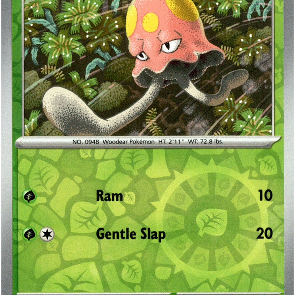 toedscool pokemon card Toedscool 025/198 REVERSE HOLO Scarlet Violet Pokemon Card w TOP LOADER NM