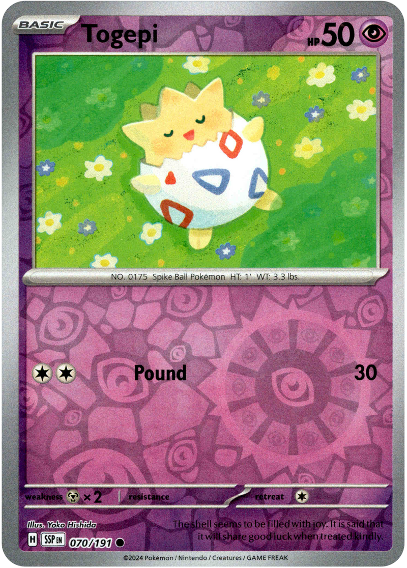 pokemon card togepi Togepi & Cleffa & Igglybuff-GX
