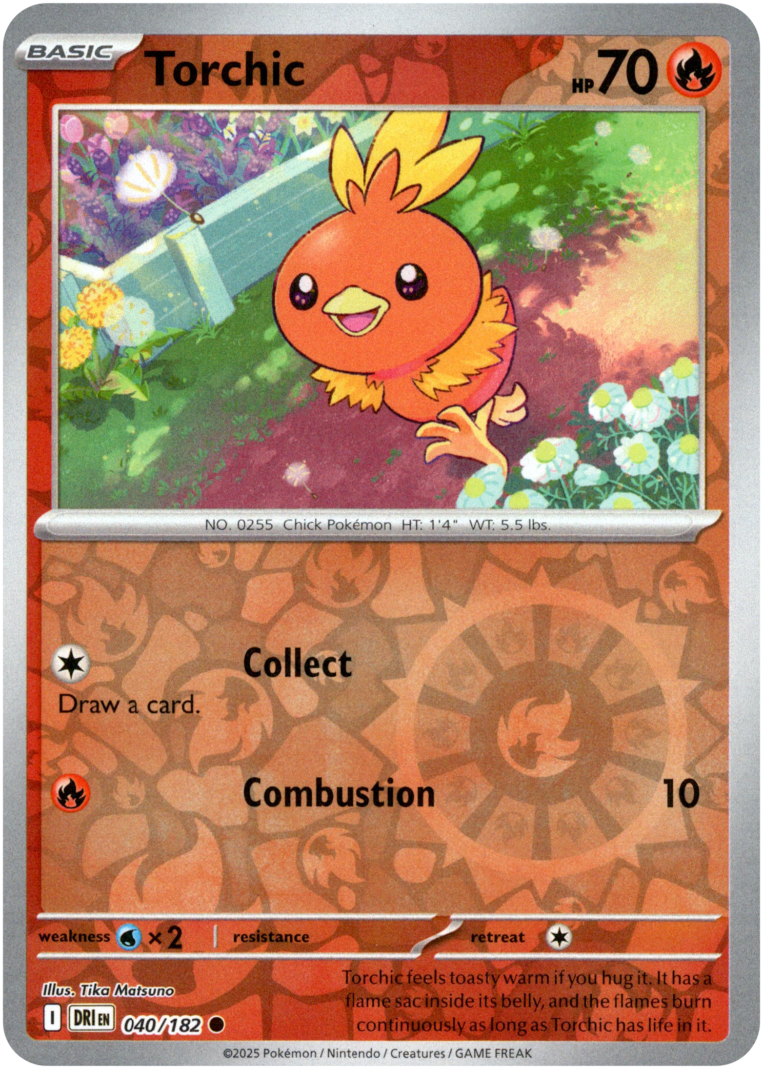 Torchic - 040/182 - Destined Rivals - Reverse Holo – Card Cavern ...