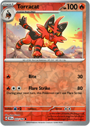 Torracat - 033/162 - Temporal Forces - Reverse Holo - Card Cavern