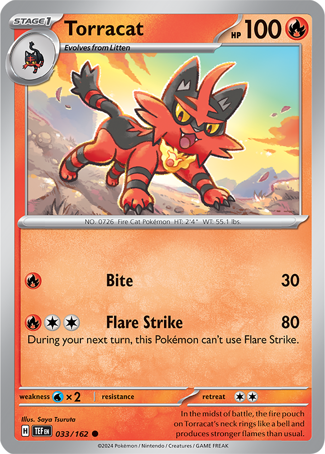 Torracat - 033/162 - Temporal Forces - Card Cavern
