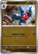 Toxicroak - 079/132 - Mega Evolution - Reverse Holo - Card Cavern