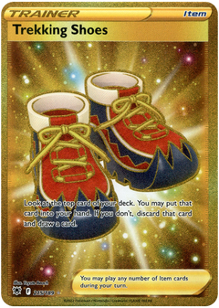 Trekking Shoes Secret Rare - 215/189 - Astral Radiance - Holo - Card Cavern