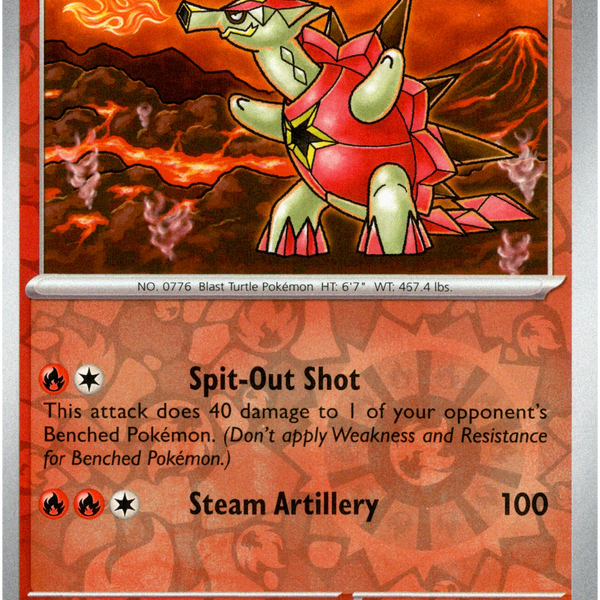 Turtonator - 035/162 - Temporal Forces - Reverse Holo – Card