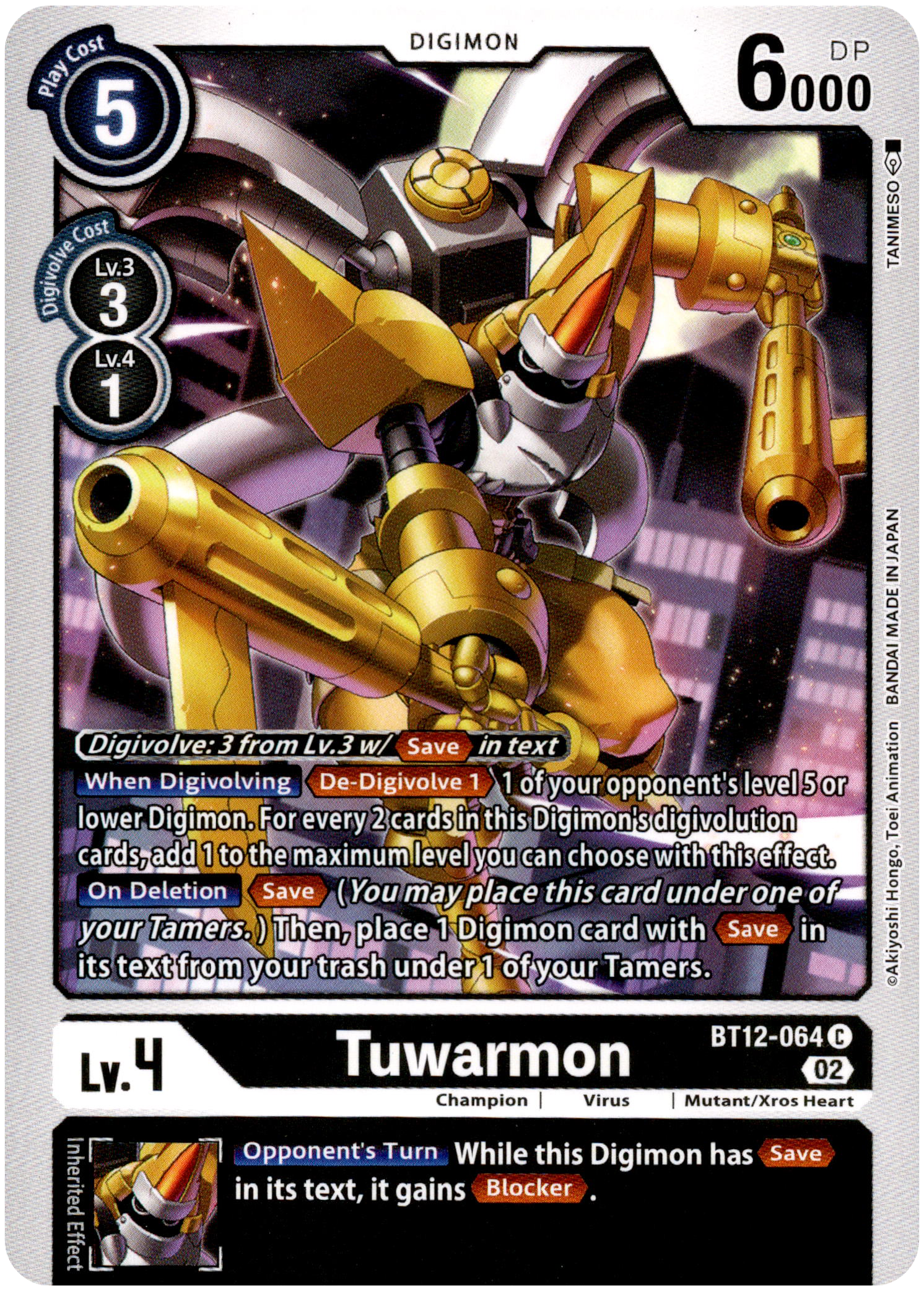 Tuwarmon - BT12-064 C - Across Time - Card Cavern