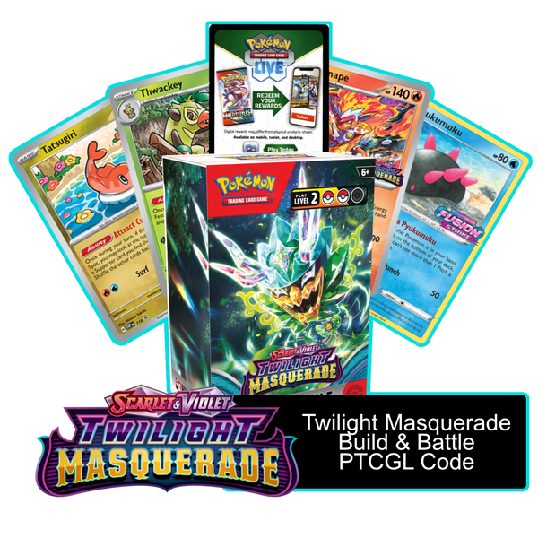 twilight masquerade booster box pokemon center Twilight Masquerade Build & Battle Box - 1 of 4 Promos