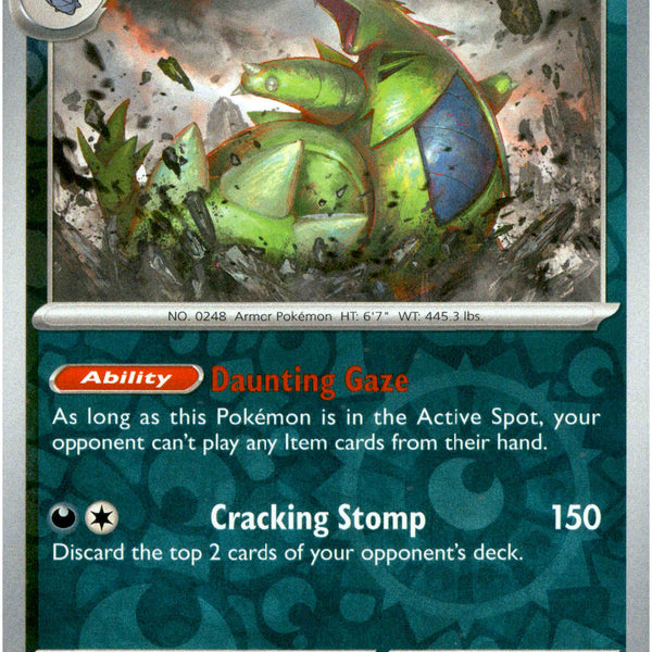 tyranitar pokemon go card Cards | Dex Evolves from Pupitar Type Tyranitar - 095/159 - Journey