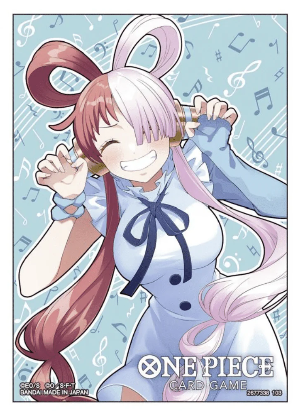 One Piece Card Game Official Card Sleeves 3: Uta 70 ct. - Bandai - Card Cavern