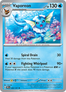 Vaporeon - 022/131 - Prismatic Evolutions - Holo - Card Cavern