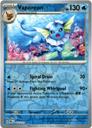 Vaporeon - 022/131 - Prismatic Evolutions - Reverse Holo - Card Cavern
