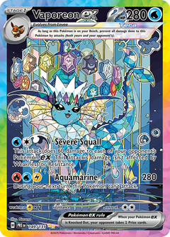 Vaporeon ex - 149/131 - Prismatic Evolutions - Holo - Card Cavern