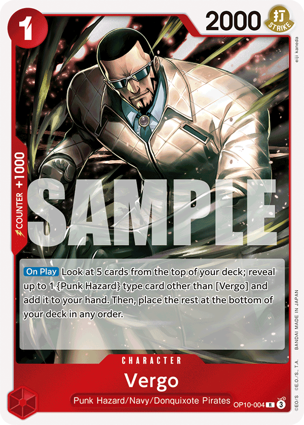 Vergo - OP10-004 R - Royal Blood - Card Cavern