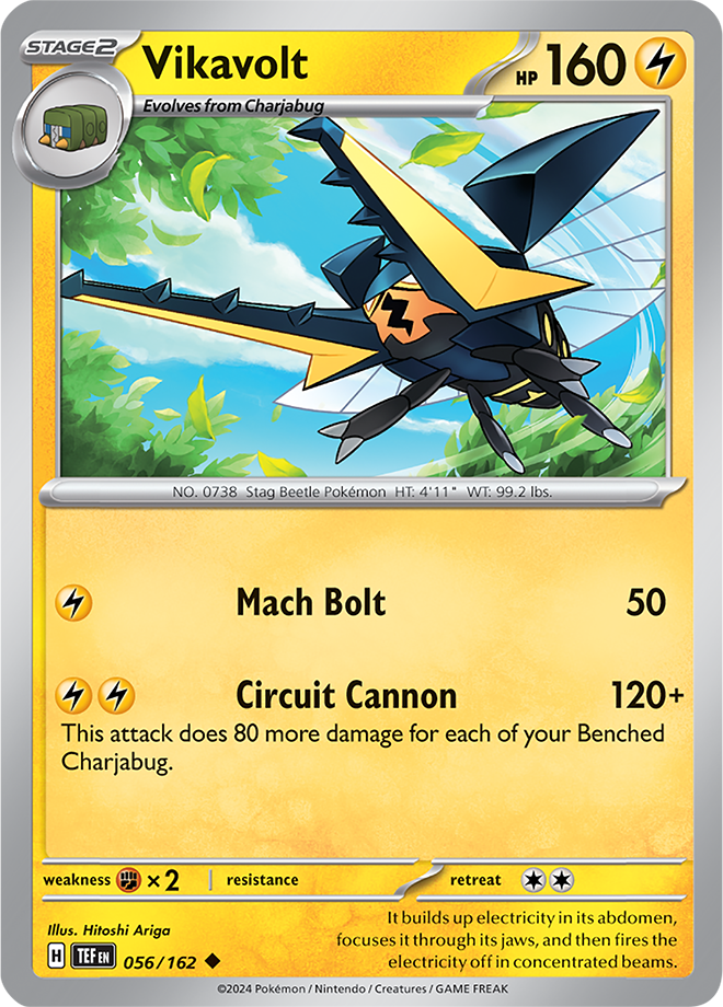 Vikavolt - 056/162 - Temporal Forces - Card Cavern