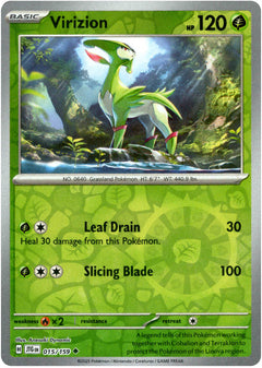 Virizion - 015/159 - Journey Together - Reverse Holo - Card Cavern