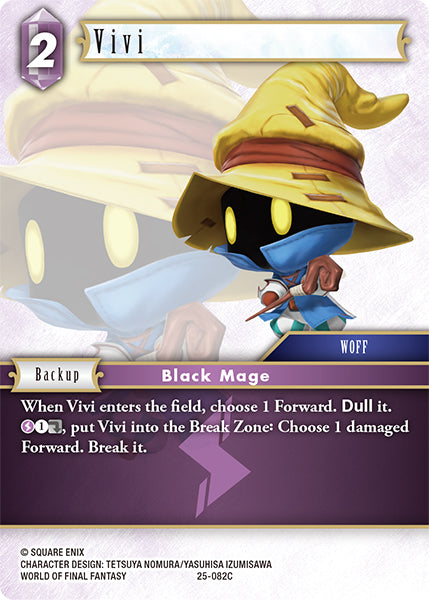 Vivi - 25-082C - Tears of the Planet - Card Cavern