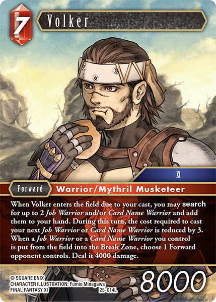Volker - 25-014L - Tears of the Planet - Card Cavern