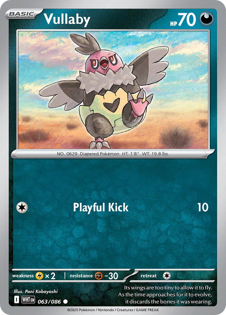 Vullaby - 063/086 - White Flare - Card Cavern