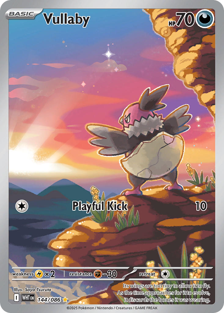 Vullaby - 144/086 - White Flare - Holo - Card Cavern