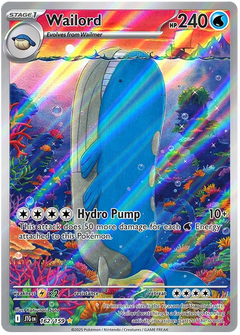 Wailord - 162/159 - Journey Together - Holo - Card Cavern
