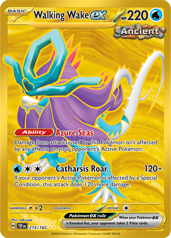Walking Wake ex - 215/162 - Temporal Forces - Holo - Card Cavern