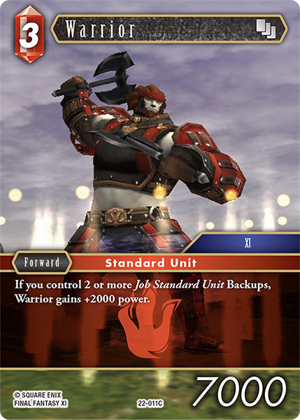 Warrior - 22-011C - Hidden Hope - Card Cavern