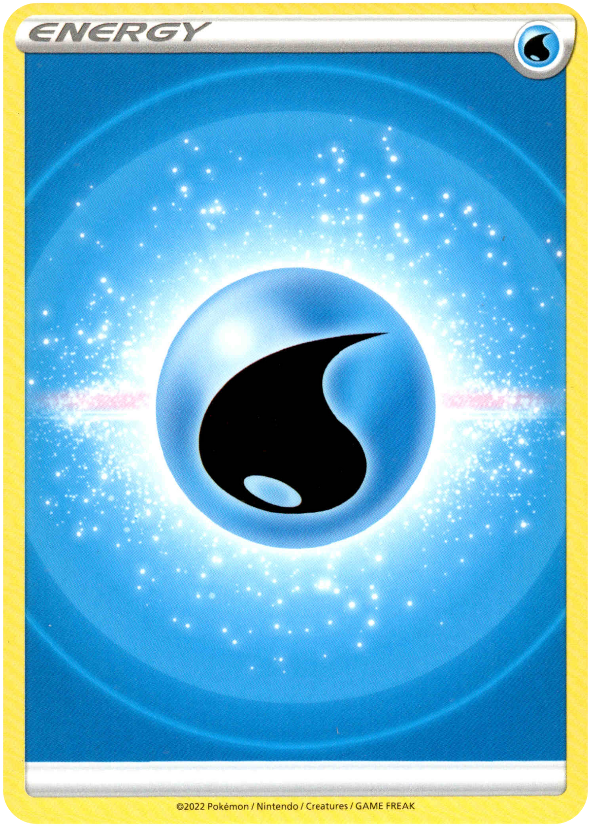 Water Energy - Brilliant Stars - Card Cavern