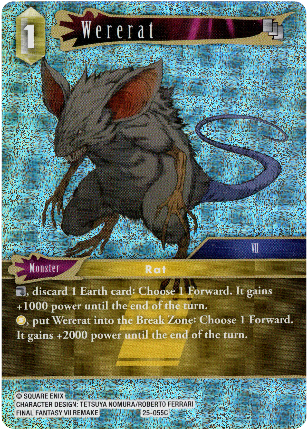 Wererat - 25-055C - Tears of the Planet - Foil - Card Cavern