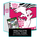 White Flare ETB - PTCGL Code - Card Cavern