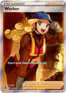 Worker Full Art - 195/195 - Silver Tempest - Holo - Card Cavern