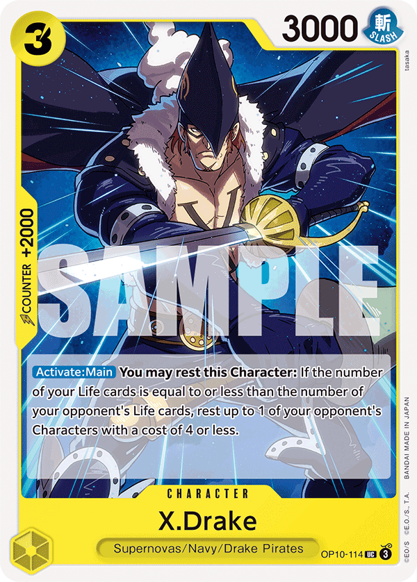 X.Drake - OP10-114 UC - Royal Blood - Card Cavern