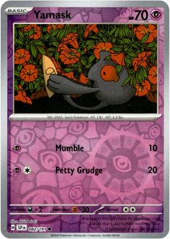 Yamask - 082/191 - Surging Sparks - Reverse Holo - Card Cavern