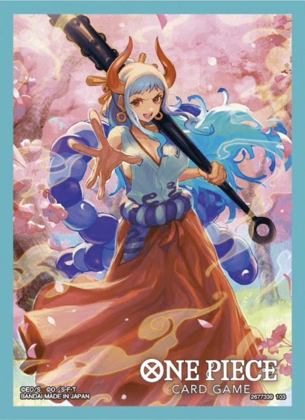 One Piece Card Game Official Card Sleeves 3: Yamato 70 ct. - Bandai - Card Cavern