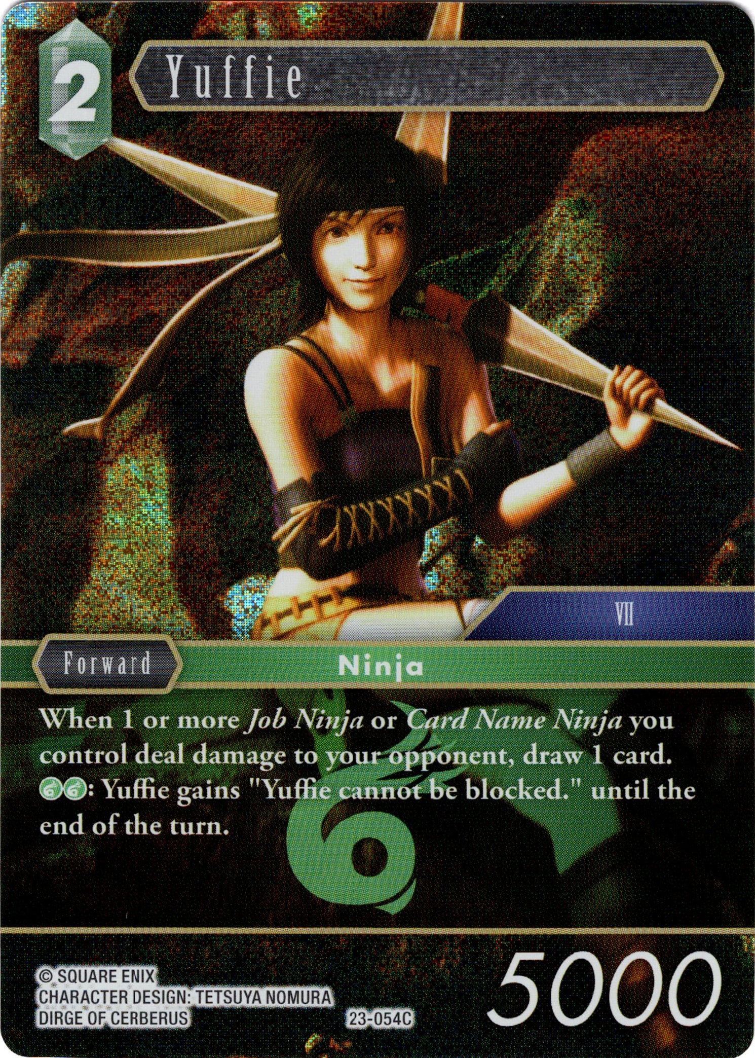 Yuffie - 23-054C - Hidden Trials - Foil - Card Cavern