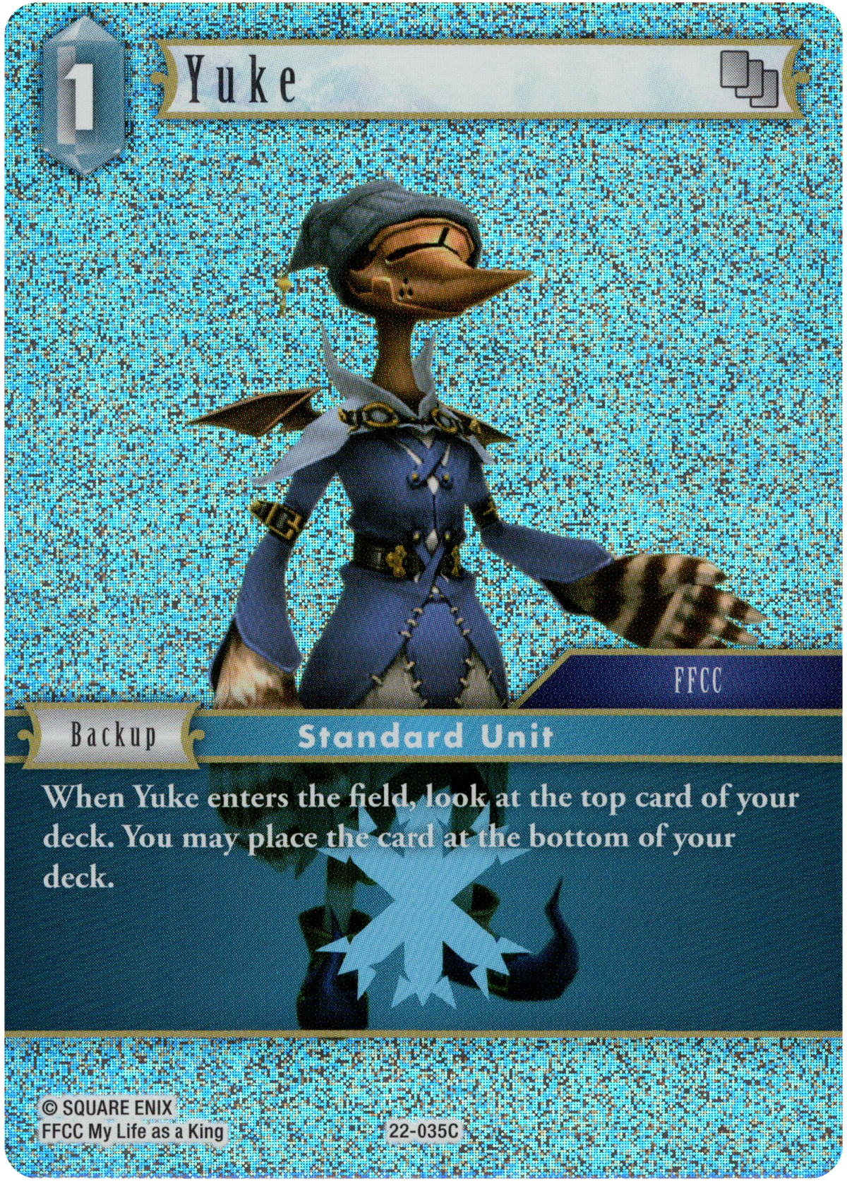 Yuke - 22-035C - Hidden Hope - Foil - Card Cavern