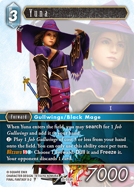 Yuna - 25-033R - Tears of the Planet - Card Cavern