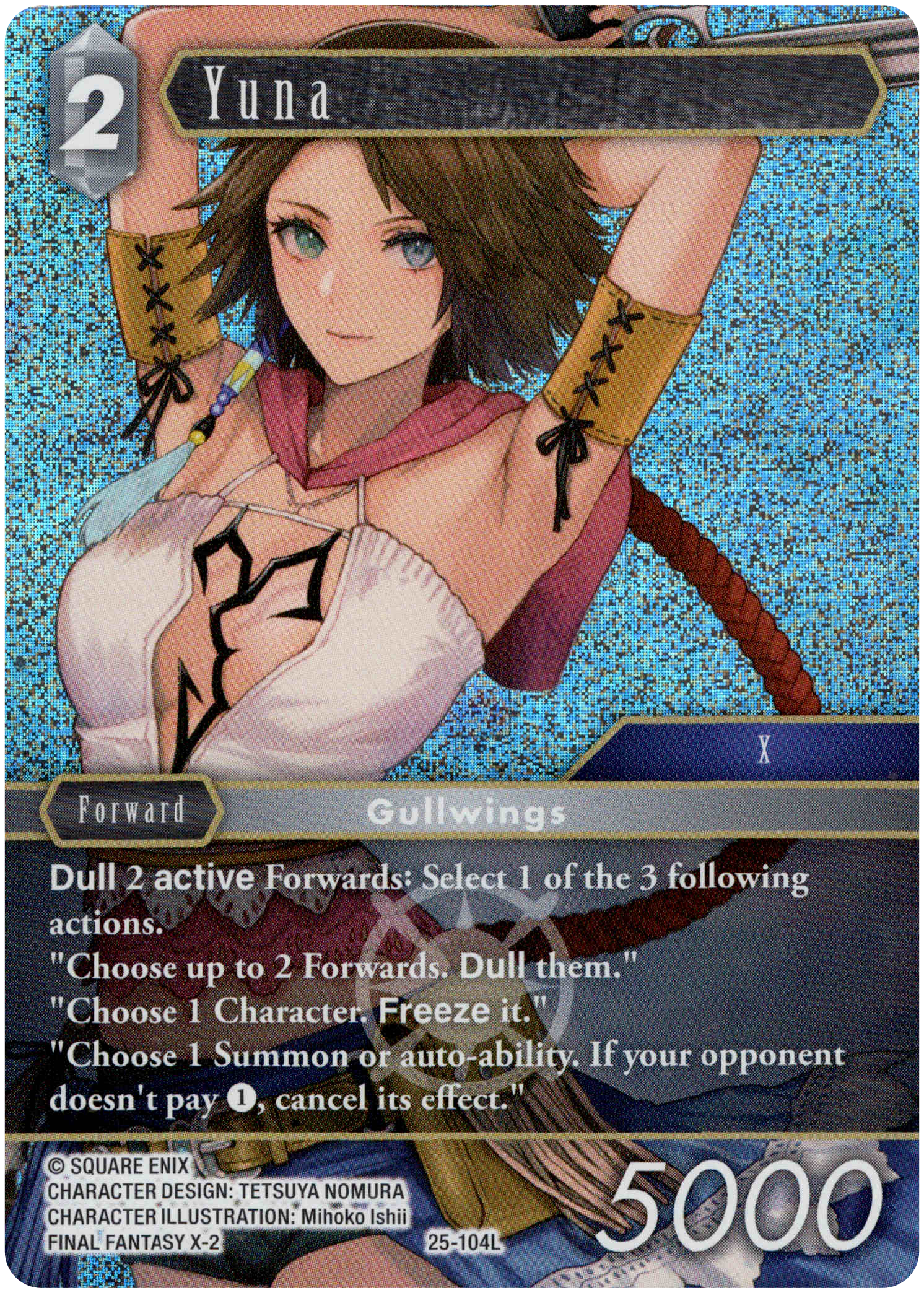 Yuna - 25-104L - Tears of the Planet - Foil - Card Cavern