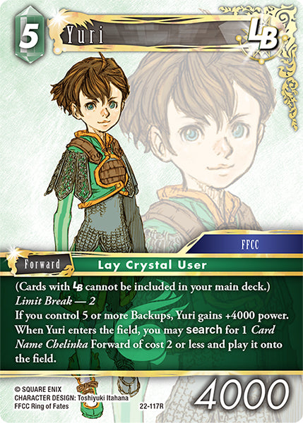 Yuri LB - 22-117R - Hidden Hope - Card Cavern
