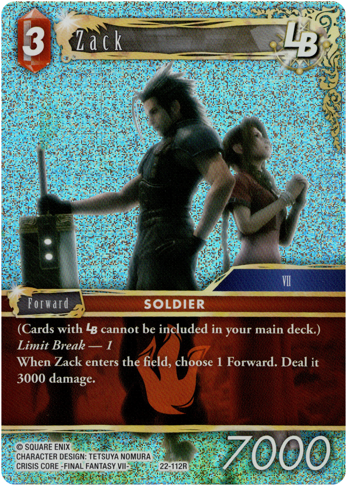 Zack LB - 22-112R - Hidden Hope - Foil - Card Cavern