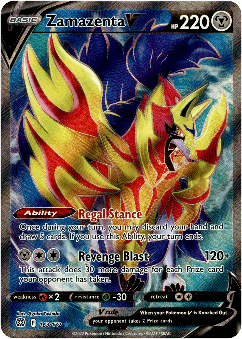 Zamazenta V Full Art - 163/172