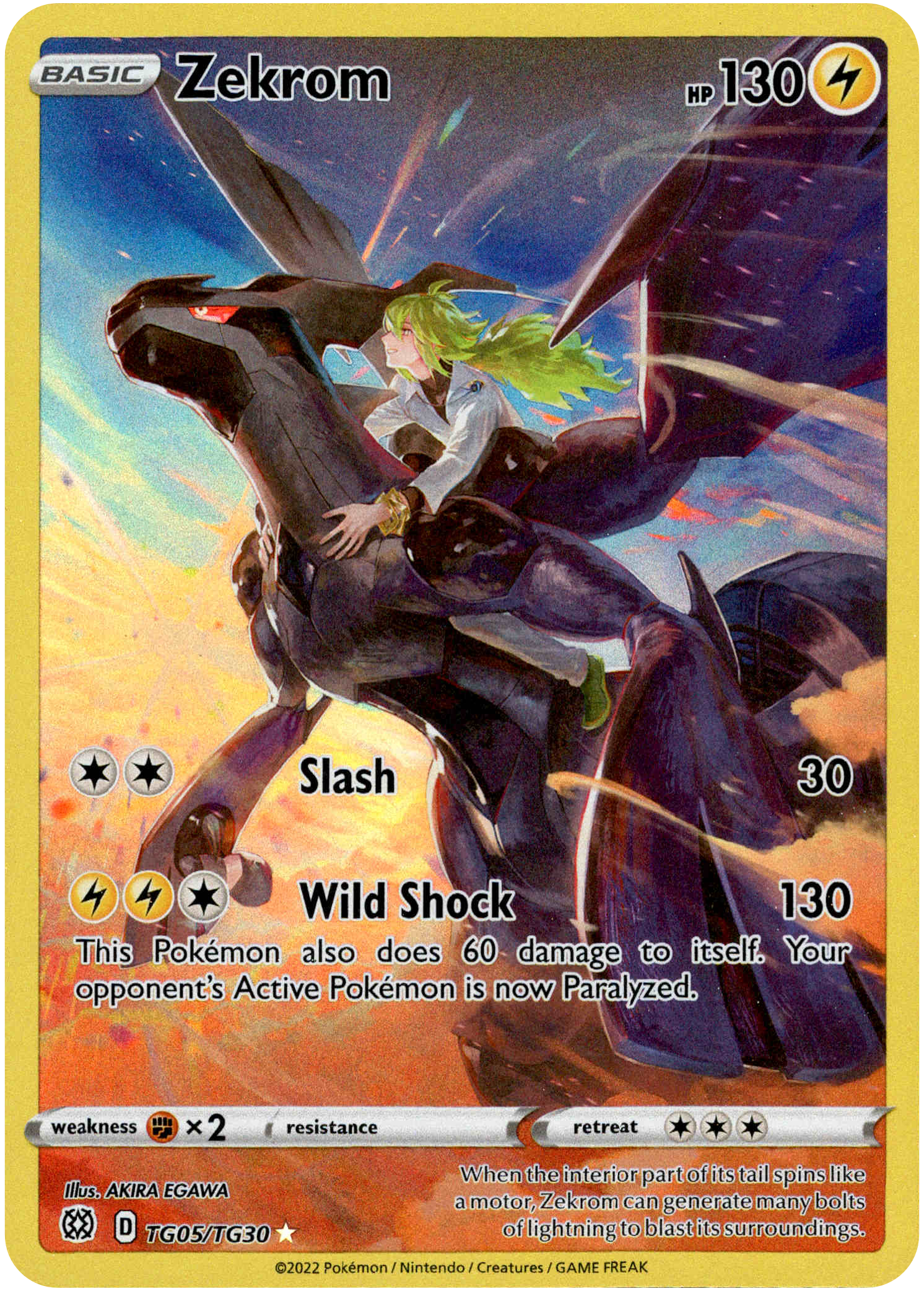 Zekrom - TG05/TG30 - Brilliant Stars - Card Cavern