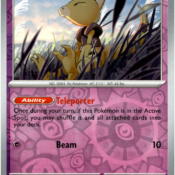 rare abra card Abra - 080/167 - Twilight Masquerade
