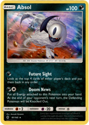 Absol - 81/145 - Guardians Rising - Holo - Card Cavern