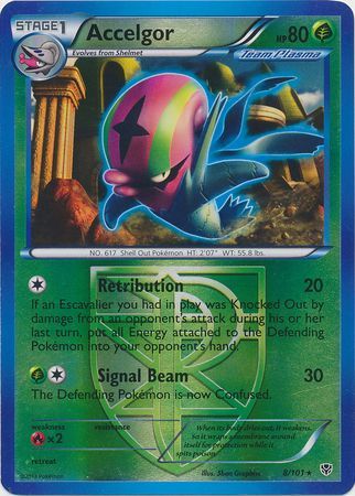 Accelgor - 8/101 - Plasma Blast - Reverse Holo - Card Cavern