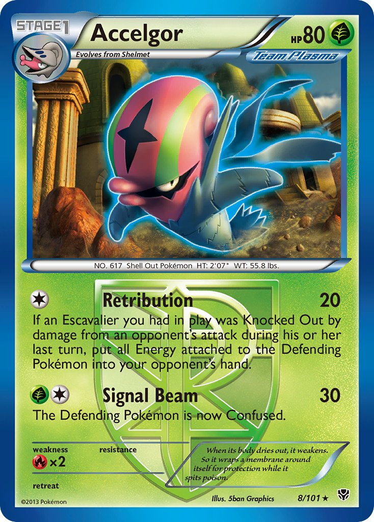 Accelgor - 8/101 - Plasma Blast - Card Cavern